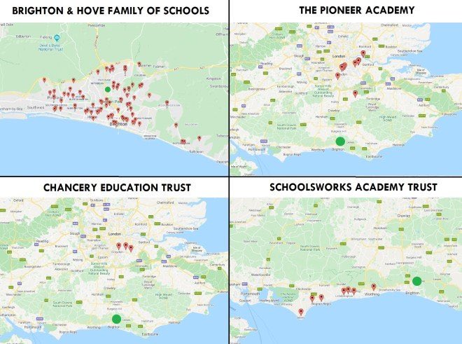 I vote for A the Brighton &amp; Hove Family of schools! <a href="/thePioneerTPA/">The Pioneer Academy</a> <a href="/chancerytrust/">Chancery Education Trust</a> <a href="/matt_rampton/">Matt</a> <a href="/schoolsworks/">Schoolsworks</a> @RSC_SESL Hands off our school! @HandsOffMPS