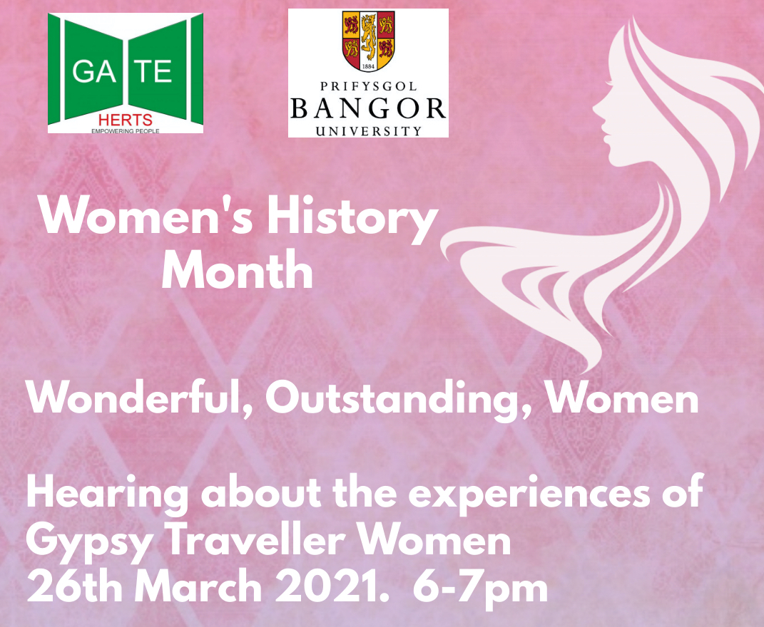 Teresa Crew (@dr_tre_crew) on Twitter photo Register for this Women's History Month Event on the experiences of Gypsy Roma Traveller Women. Hosted by <a href="/GateHerts/">GATE Herts</a> and @SHiPSSBU
Fri, 26 March 2021 at 6pm
Sign up here: eventbrite.co.uk/e/hearing-abou… Register for this Women's History Month Event on the experiences of Gypsy Roma Traveller Women. Hosted by <a href="/GateHerts/">GATE Herts</a> and @SHiPSSBU
Fri, 26 March 2021 at 6pm
Sign up here: eventbrite.co.uk/e/hearing-abou…