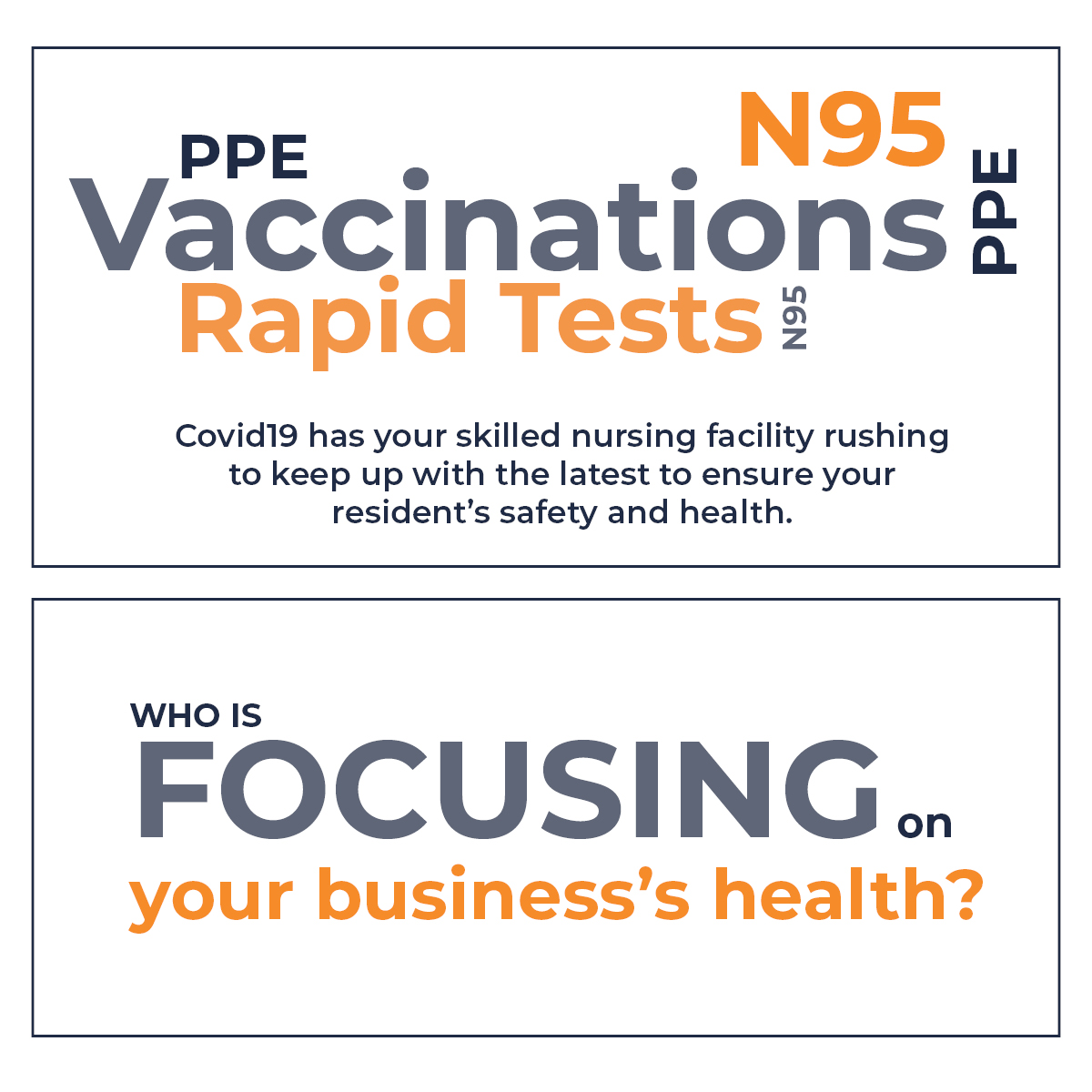 ltcally's tweet photo. The pandemic has brought so much change to #LongTermCare. As your facility works to keep up with the latest to keep everyone healthy, who has time to focus on the health of your business? 
That's what we're here for! 1-855-582-2600

#snf #SkilledNursing #AssistedLiving https://t.co/bPIBM167AZ