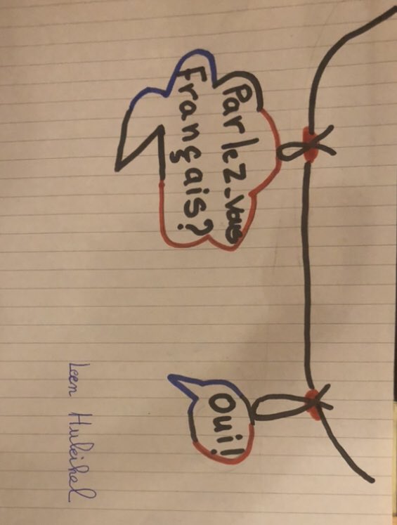 A l’occasion de la #SLFF, Leen a monté sa fierté de parler la langue française. <a href="/LinaMajzoub1/">Lina Majzoub</a> <a href="/Hhhsinfo/">Houssam Hariri HS</a> <a href="/dina_jradi/">Dina Jradi</a>