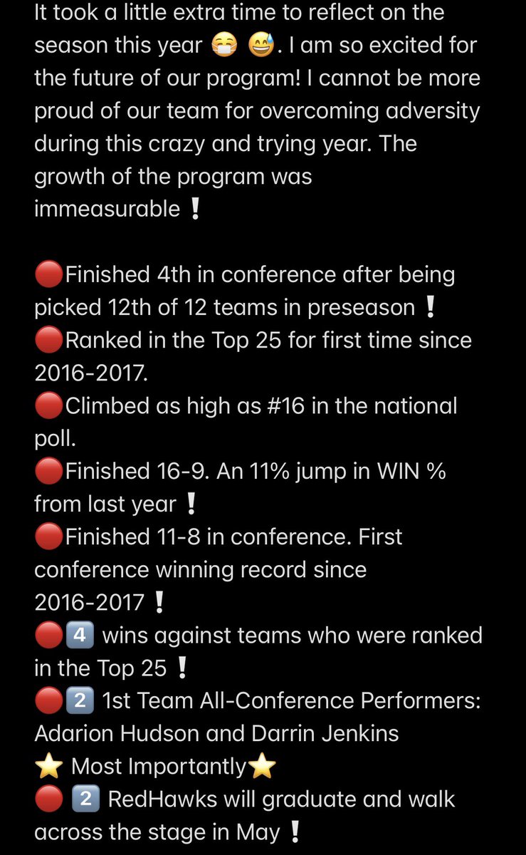 Coach_DuganLyne's tweet photo. WHAT. A. YEAR. Incredibly proud of what our program accomplished! https://t.co/2U7KUd0ox2