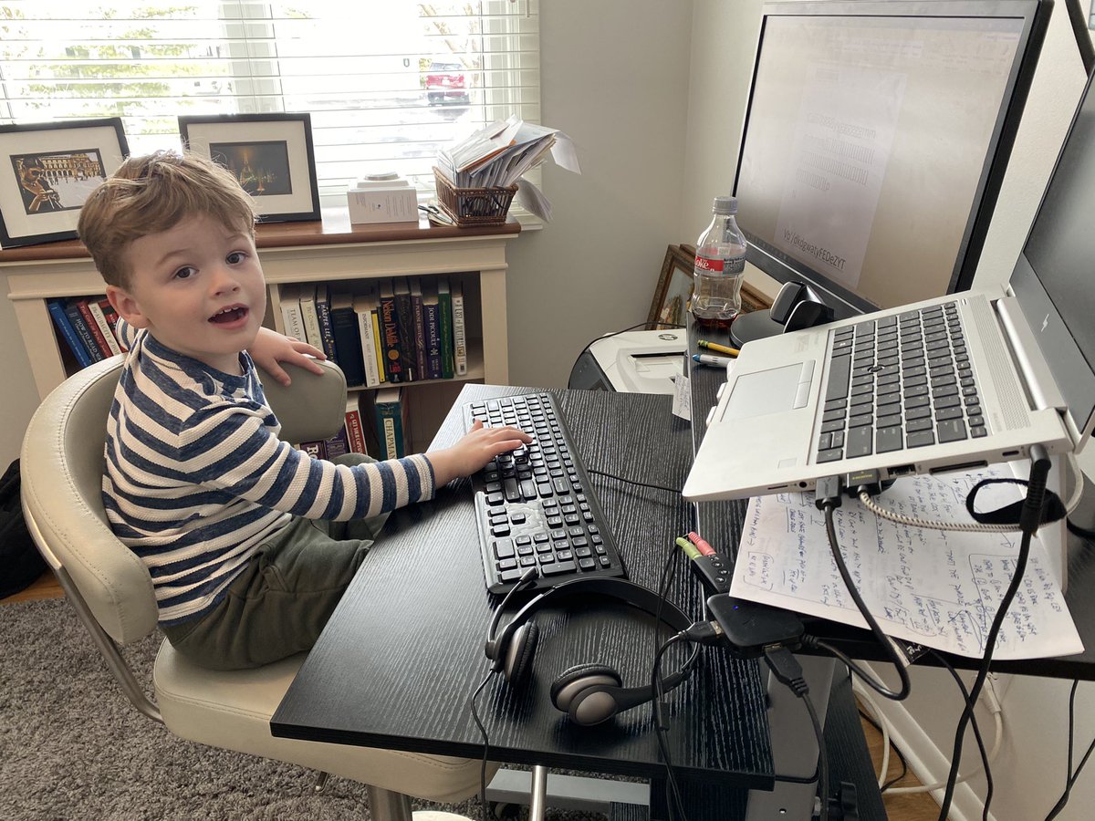 pmilan's tweet photo. Hackers? I donโt need no stinkin hackers. The embarrassing notes on my Twitter feed are all being generated by an internal hacker. Found this guy on my keyboard when I came back from lunch. Is my career over? #HackerVictim https://t.co/mEx79loqZZ