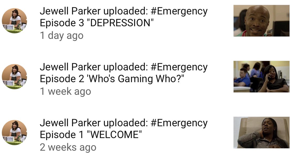 parker_jewell's tweet photo. I hope you all are enjoying this electrifying #Webseries the response has been completely supportive 💕 #jrparkerauthor #WritingCommunity #Screenwriters #Filmmakers #hospitaldrama&comedy #emergencymedicine #healthcare #actors #nurses #doctors #actress #made4TV @OWNTV https://t.co/V72TnOWdHp