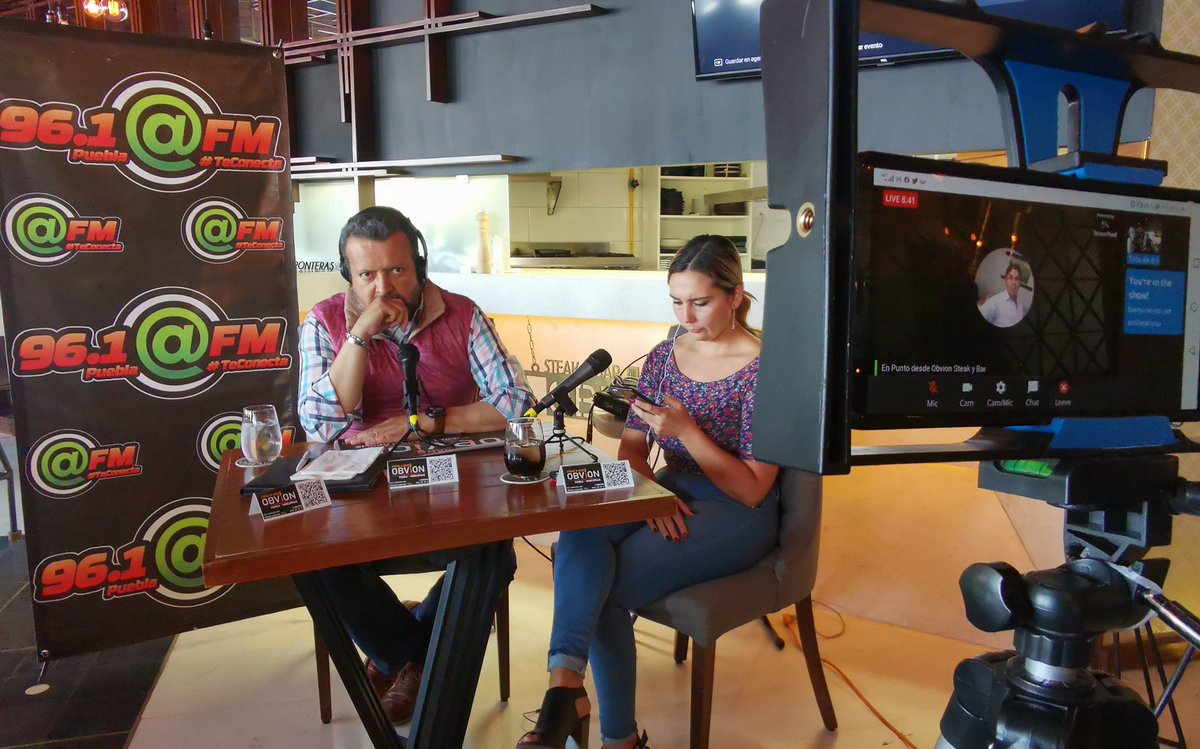 noticiasefecto's tweet photo. Seguimos transmitiendo desde #Obvion Steak&Bar 🍴
#ReactivaciónEconómica
📻 96. 1 FM
📱 EnPuntoPuebla
🖥️ https://t.co/DWQHN2ScrL https://t.co/7EBbENEIzz