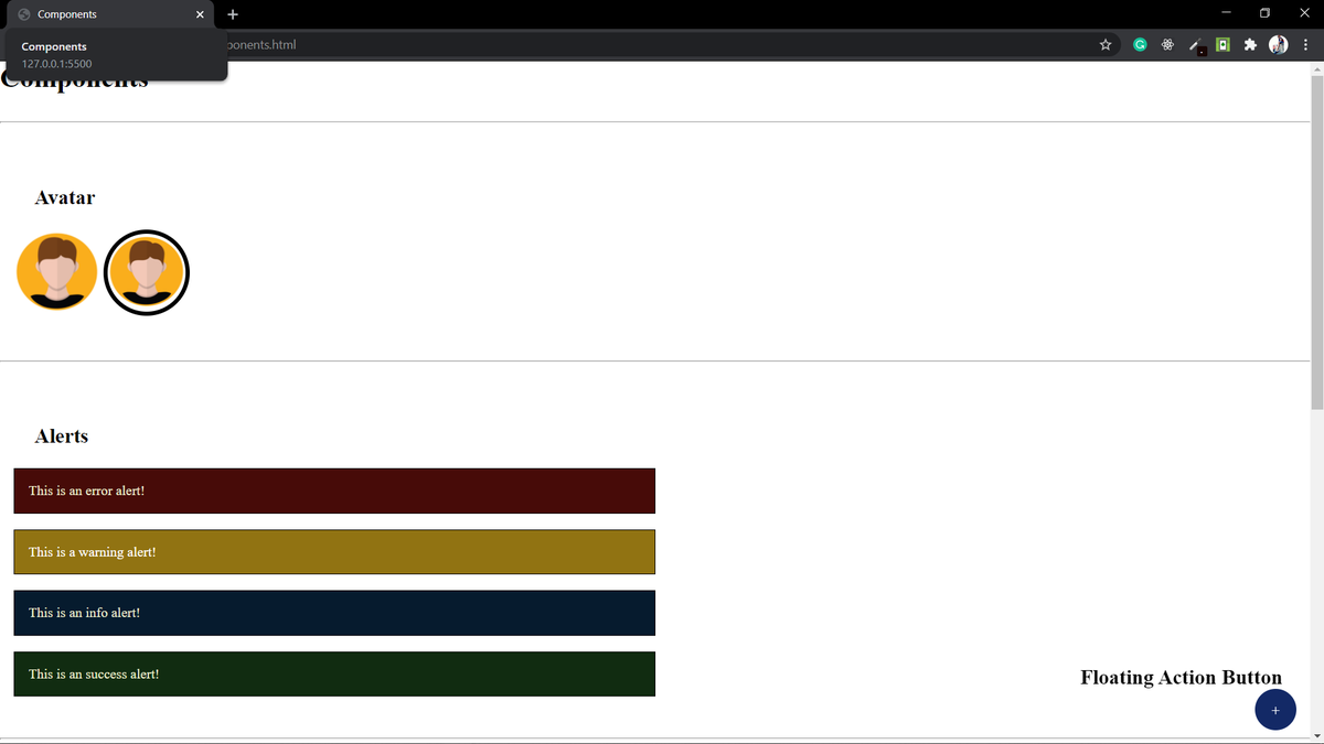 shasheeshcodes's tweet photo. Day 18:

Almost done with the component library, just a few more components to be added.

#100DaysOfCode https://t.co/oJ7XtMylRq