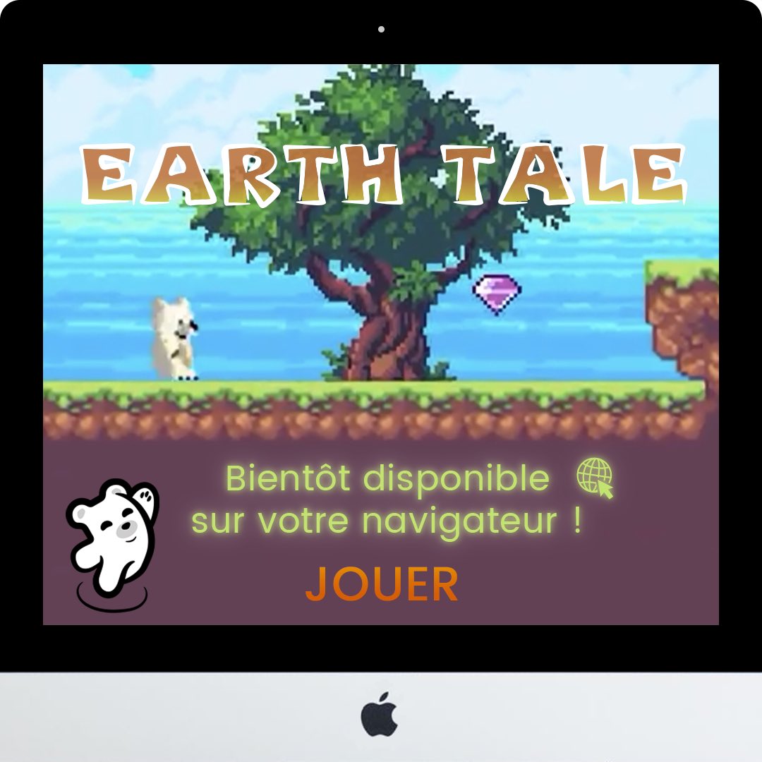 earth_tale's tweet photo. ‼️INFORMATION IMPORTANTE‼️ 

Votre jeu Earth Tale arrive bientôt sur votre navigateur ! 🌐

Suivez-nous pour ne pas manquer sa sortie !!!🔔😉

Instagram : earth.tale

#ecologie #vert #planète #earth #environnement #climat #protect #polarbear #climatechange #jeu #game https://t.co/4RkuSL19NW