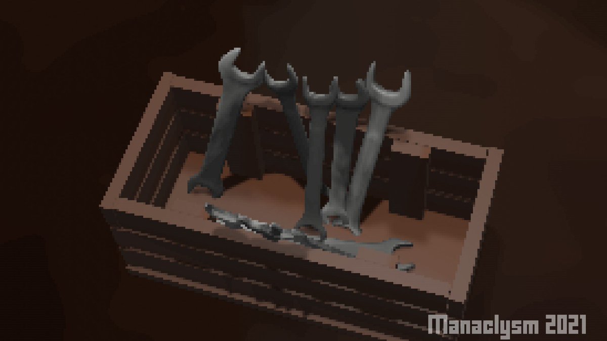 manaclysm's tweet image. Posts will be a little slow, things are getting heated! 🤯

#gamedev #indiedev #madewithunity #blender