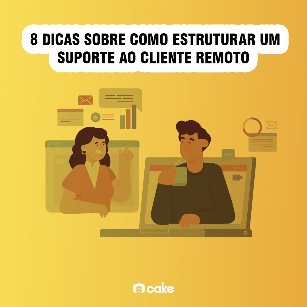 CakeERP's tweet photo. Como você anda cuidando do seu time de suporte online e remoto?  Confira essas 8 dicas que o Cake preparou! https://t.co/jR8pINSeJG
.
.
.
#vendas #remoto #suporte #atendimento #consumidor #dicas #cakeerp https://t.co/68Fhd0Xgyx