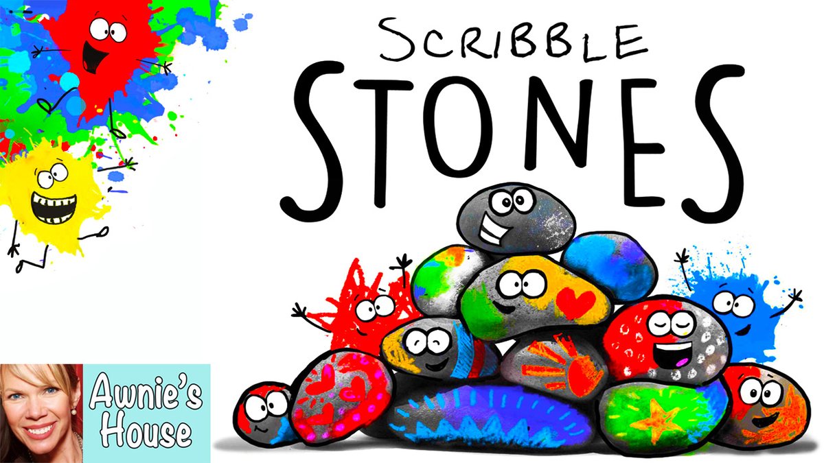 AwniesHouse's tweet photo. Stone happily waited to see what his purpose was going to be. Would he become landscaping or perhaps a stone pet? As long as he was able to brighten someone's day he would be happy. Let's find out what he became as we read together!
#scribblestones #bookswelove #readalong https://t.co/QLCXPdb7wx