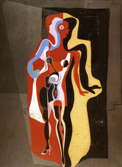 Mannequin (Barcelona Mannequin), 1927 #salvadordali #cubism