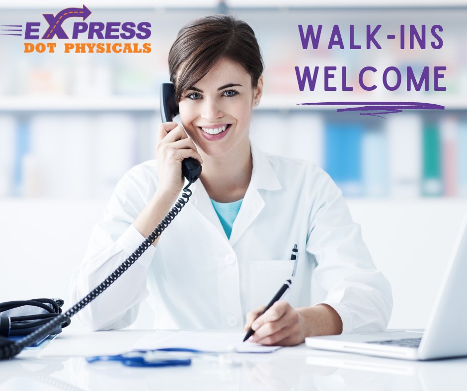 ExpressDotPhysi's tweet photo. Come on in for your DOT physical today. Our friendly, professional staff will have you in and out in under an hour! #ExpressDOTPhysicals #truckerslife #ExpressDOT #Atlanta #dotphysicals https://t.co/AHnKpNw3Cu