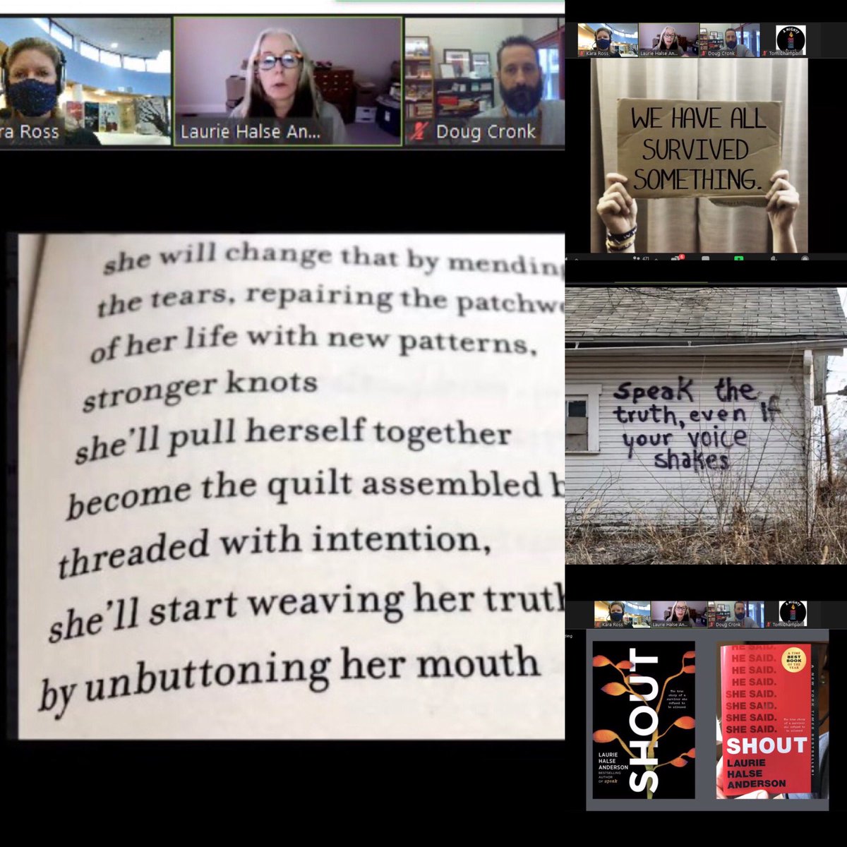 Thank you <a href="/halseanderson/">Laurie Halse Anderson</a> for spending time with our students and community. We’re certain your honest and powerful words will inspire our students to share their voices! <a href="/WPTigerPride/">White Plains High School</a> <a href="/wplainsschools/">White Plains Schools</a> <a href="/DrJosephRicca/">WPCSDSuper</a> #WPPROUD
