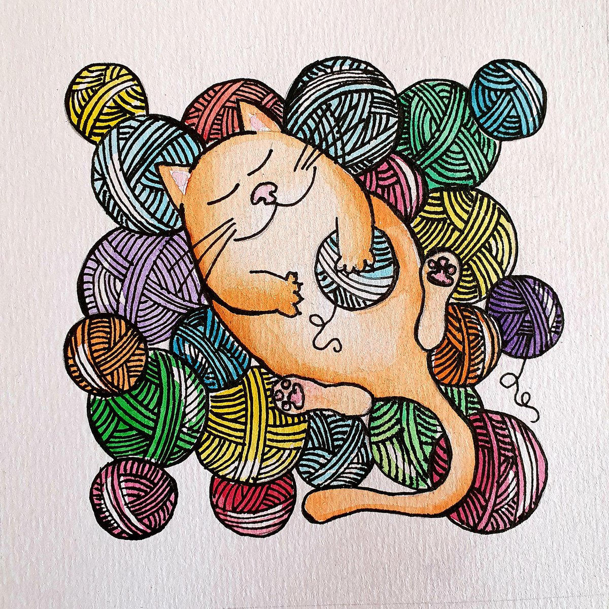 Joy!! This is what it feels like when I have enough yarn!!