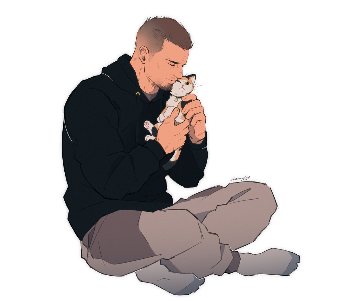 LevaSoj's tweet image. Кошка