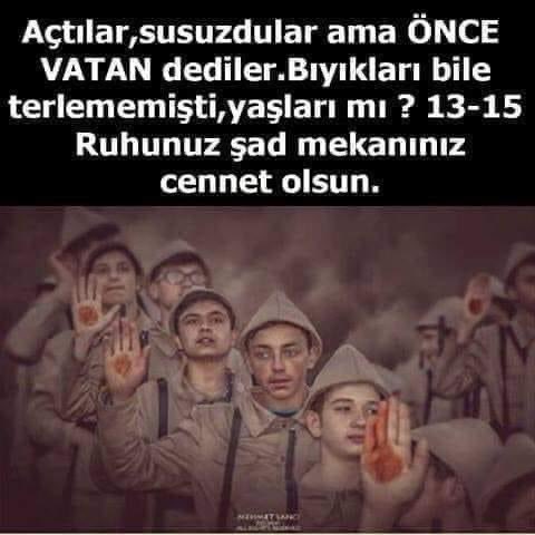 18 Mart Çanakkale Şehitleri ve gazilerini rahmet ve minnetle anıyoruz🙏