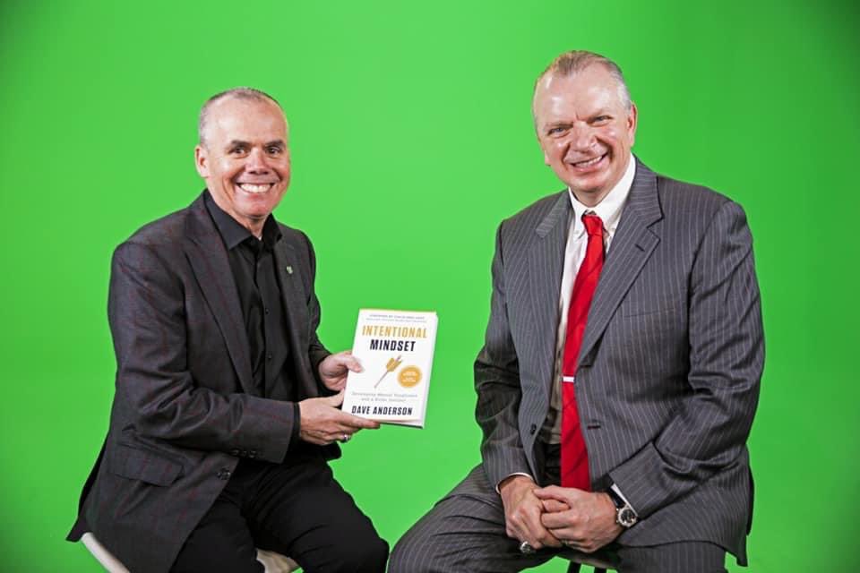 DaveHWilson's tweet photo. Great time w/Dave Anderson discussing his new book Intentional Mindset. Will be available on April 13th. Order yours today. It was an honor to contribute a small section. 
Thanks to Ronnie, Robert &amp; Michael for filming Y’all rock !!!  
#intentionalmindest #learntolead #ifrog #pag https://t.co/LnmVocOJRh