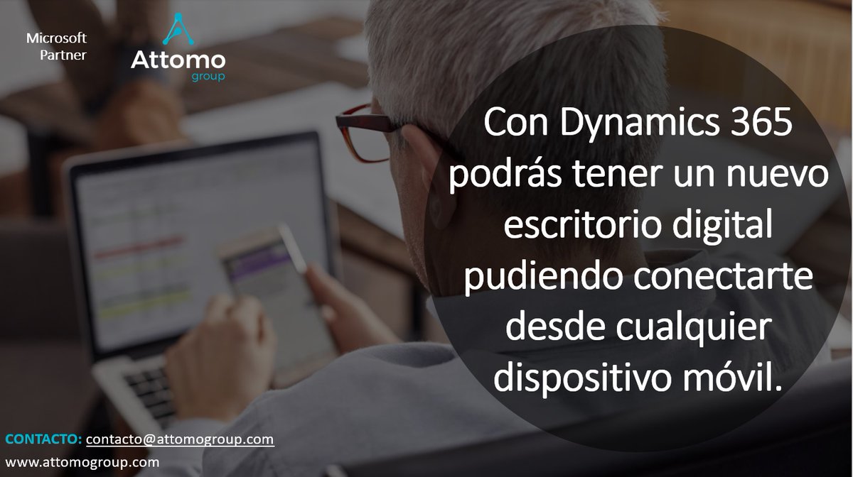 AttomoGroup's tweet photo. Tu equipo podrá realizar tareas desde cualquier lugar, con su dispositivo móvil preferido, sin perder productividad en los procesos. Dynamics 365 ¡un ERP pensado en hoy!

Conoce más de nuestro servicio en https://t.co/ilzDiEOF53 https://t.co/RmJXCgp55M