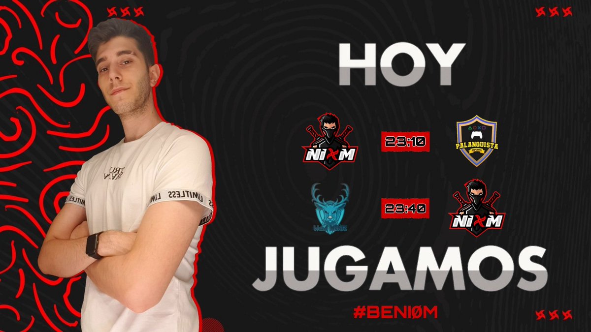 NiomEC_'s tweet photo. ¡Ey Ninjas!
😎 Nuestros Ninjas de @NIOMBoys tiene 2 partidos para sumar puntos en la clasificación.
🏆 @aragonleague
🆚️ @LigaMuniz
⏰ 23:10
🏆 #COPALOMOS
🆚️ @palanquista
⏰ 23:40
https://t.co/3xMMQVDmNC
#BENIØM ㊙️ https://t.co/VupwmvVX6P