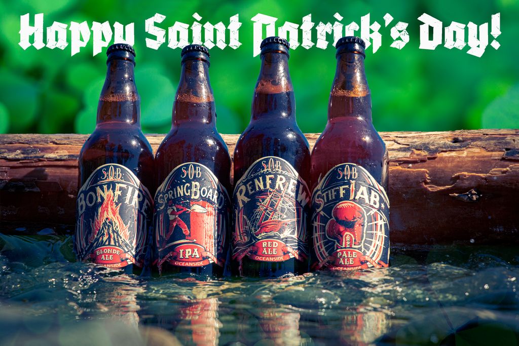 🇮🇪🍀🍻Happy Saint Patrick's Day Everyone!🍻🍀🇮🇪 
.
Celebrate Saint Patrick's Day with our Traditional Irish Dry Stout, Reena O'Reilly!
.
Ask your local liquor store, or stop by our tasting room.
.
Sláinte!