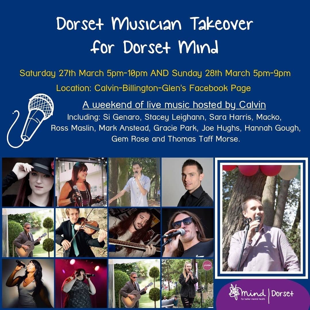Huge thanks to my great friend <a href="/CalvinGlenMusic/">Calvin Glen</a> for organising this awesome music event to raise much needed funds for us at <a href="/DorsetMind/">Dorset Mind</a>
<a href="/stacey_leighann/">Stacey Leighann</a> @GemRose13UK <a href="/relightmychoir/">Relight My Choir!</a> <a href="/DorsetHealth/">Dorset HealthCare</a> @DorsetCCG @HealthyDorset <a href="/PCCDorset/">Dorset PCC</a> <a href="/BCPCouncil/">BCP Council</a> <a href="/Bournemouthecho/">Bournemouth Echo</a> <a href="/Bournemouth_Psy/">Bournemouth Psych</a>