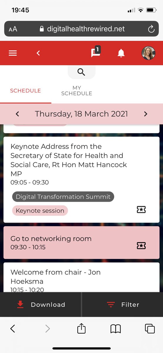 SarahBruceUK's tweet photo. Taking pulling out the big guns to a whole new stratosphere!!! Tomorrow morning @NHSCCIO @MattHancock @NatashaRoseP @chat2sonia all at #DHRewired21 before most people even have breakfast! Cannot wait! #digitalhealth #healthtech https://t.co/MqXrvEVlMp
