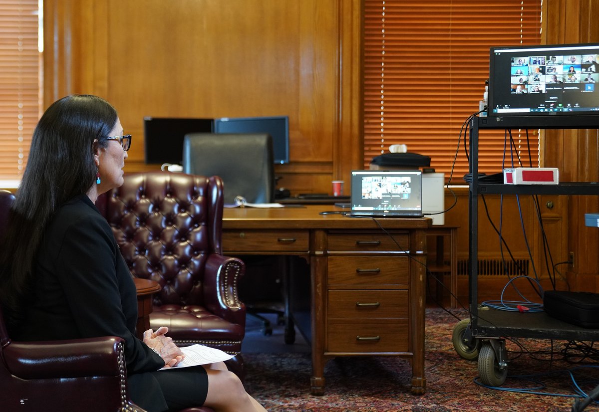 Just wrapped up my very first all staff forum with my team <a href="/Interior/">US Department of the Interior</a>. This time it was virtual, but I hope to be in person before too long. I am amazed by their passion and talent.