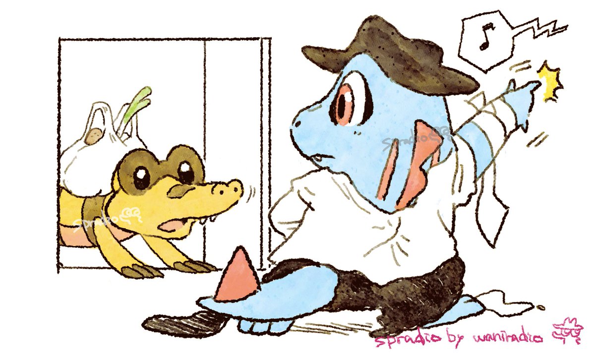 I'm a pop!!
#Totodile #Sandile 