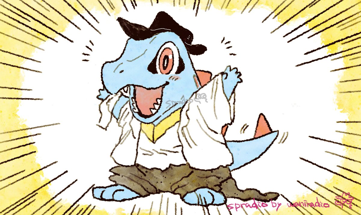 I'm a pop!!
#Totodile #Sandile 