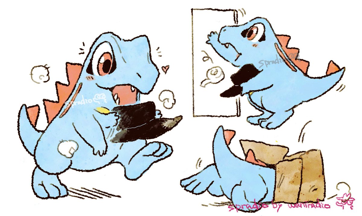 I'm a pop!!
#Totodile #Sandile 