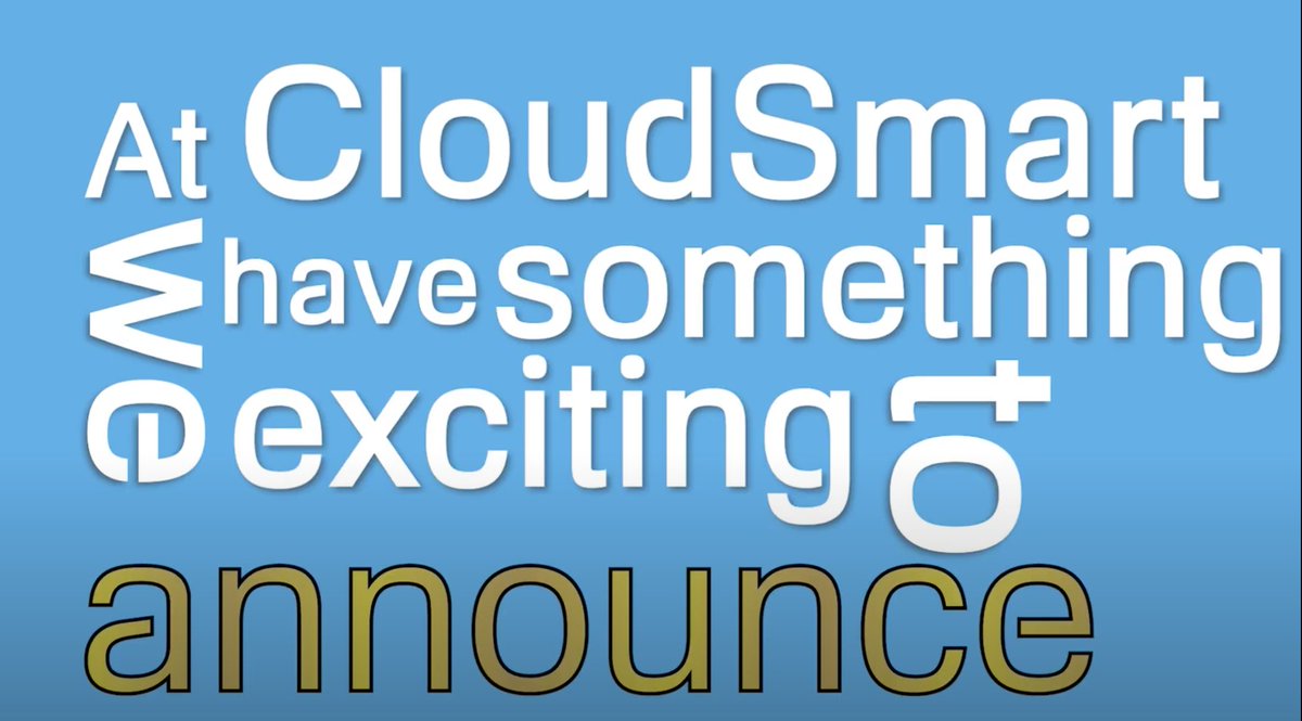 CloudSmart_UK's tweet image. ANNOUNCEMENT! Watch our video to find out our exciting news! Click here: youtu.be/G2nnBLlxVlg

#salesforce #salesforcepartner #announcement #cloudsmart #expert #consulting #consultant