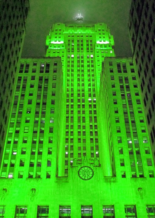 #HappyStPatricksDay, from #Chicago.