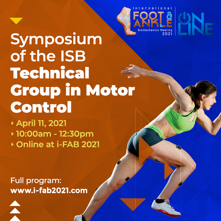 The Symposium on Motor Control in Biomechanics will be held during the i-FAB 2021 online. 🏃‍♀️

Confirmed speakers:
▶ António Prieto Veloso
▶ Eneida Yuri Suda
▶ Marco Vaz
▶ Eliane Celina Guadagnin
▶ Fabrício Magalhães

👉 Details: i-fab2021.com/program

#fabman #ifab2021