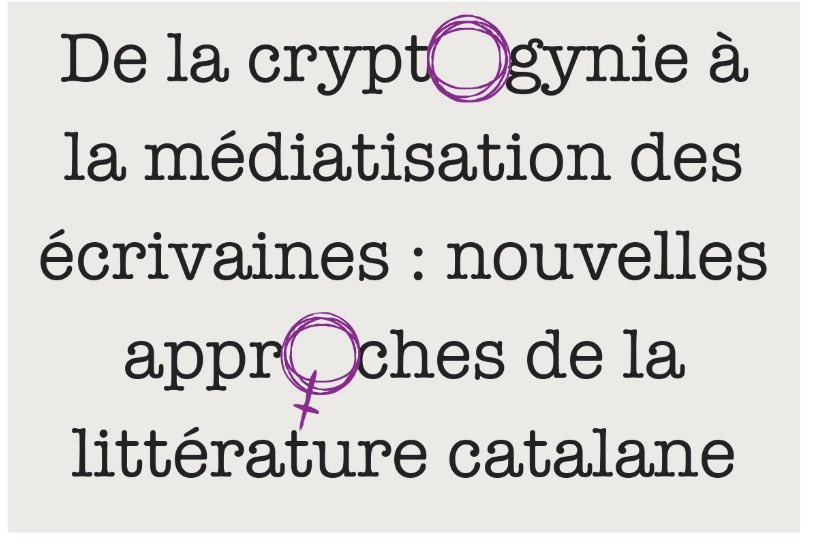 aixencatala's tweet photo. Aquest divendres a les 15.00 ens veiem amb @Esteeel per conèixer un poc més la poesia de la Catalunya Nord.
Més info: https://t.co/WScTyTLZQS
No us ho podeu perdre!

@IRLlull_Paris @IRLlull @AFrCatalanistes 

#XarxaLlull #cryptogynie #poesiacatalana #literatura #catalunyanord https://t.co/reNg07e7rj