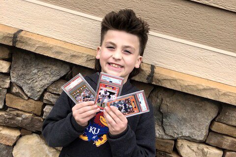 PackGeek's tweet photo. Time for another #PackGeek2021 Giveaway! This is gift #4 of 12. I was super excited to find out my best friend’s nephew was heavy into football cards. A few of these are definitely before his time (ie. ‘89 Pro Set), but it’s good to expand. 
Happy Collecting, Crosby! https://t.co/ZZy95TtHsT
