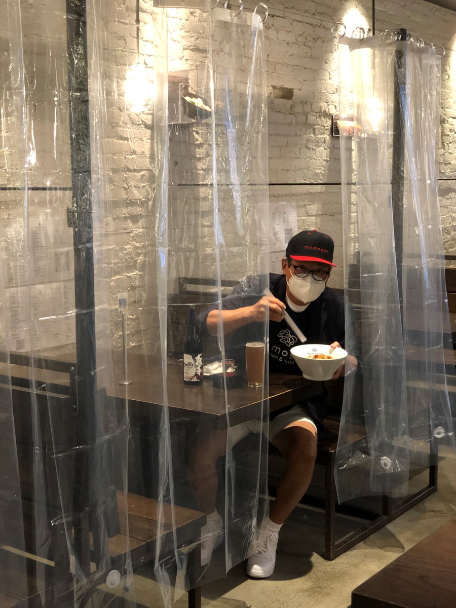 momosanramen's tweet photo. BIG NEWS!! We're excited to welcome our guests back for indoor dining starting this coming Mon, 3/22. We'll be open Mon-Sun 11:30am-3:00pm for lunch &amp; 5:00pm-9:00pm for dinner. Takeout will still be available 11:30am-9:00pm Mon-Sun.  We look forward to seeing you all soon! https://t.co/b3dTAwULRE