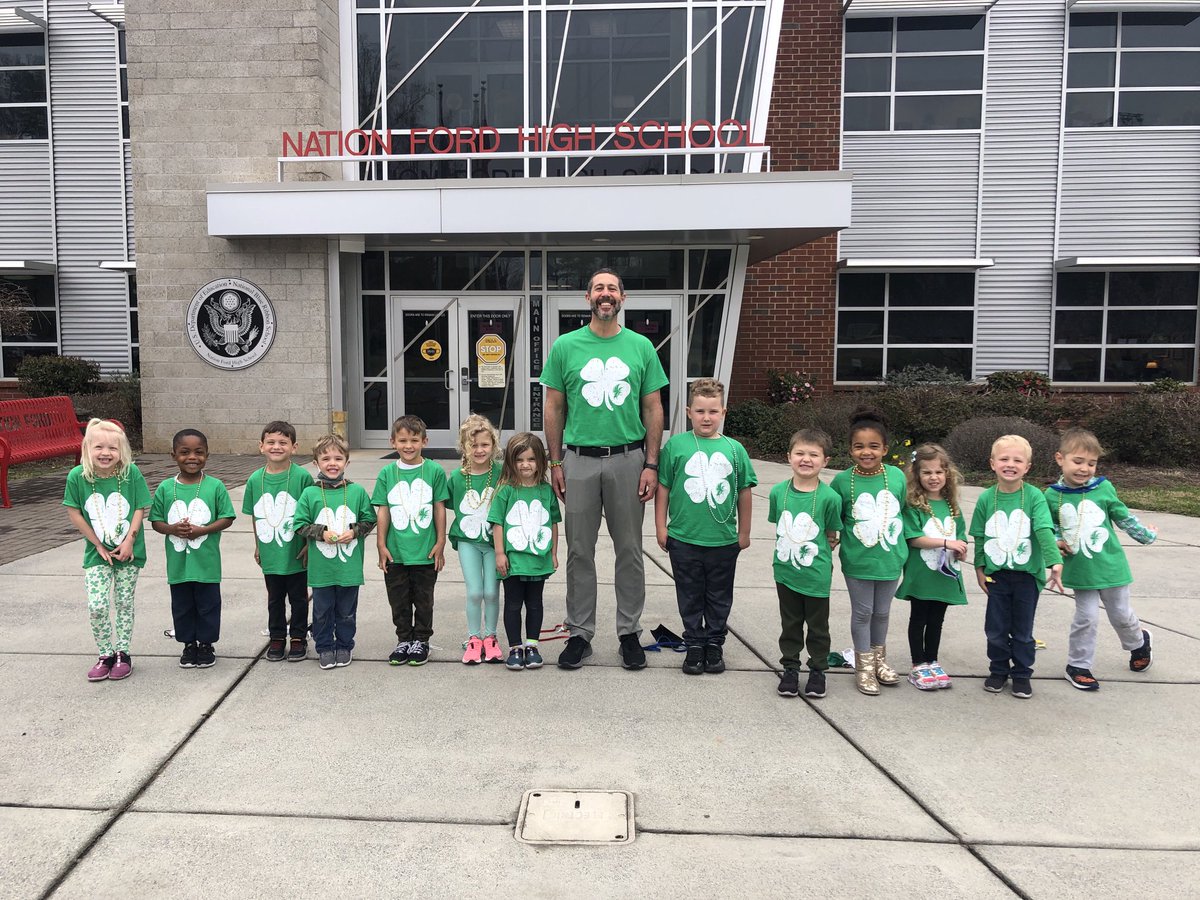 KathyVerHage's tweet photo. 🍀Lucky to be little Falcons!🍀A big thank you to Mr. Johns for our St. Patrick’s Day t-shirts! We ❤️ Mr. Johns and NFHS!! Lucky to be a part of this amazing school! 🌈 https://t.co/OW27OwhJRt