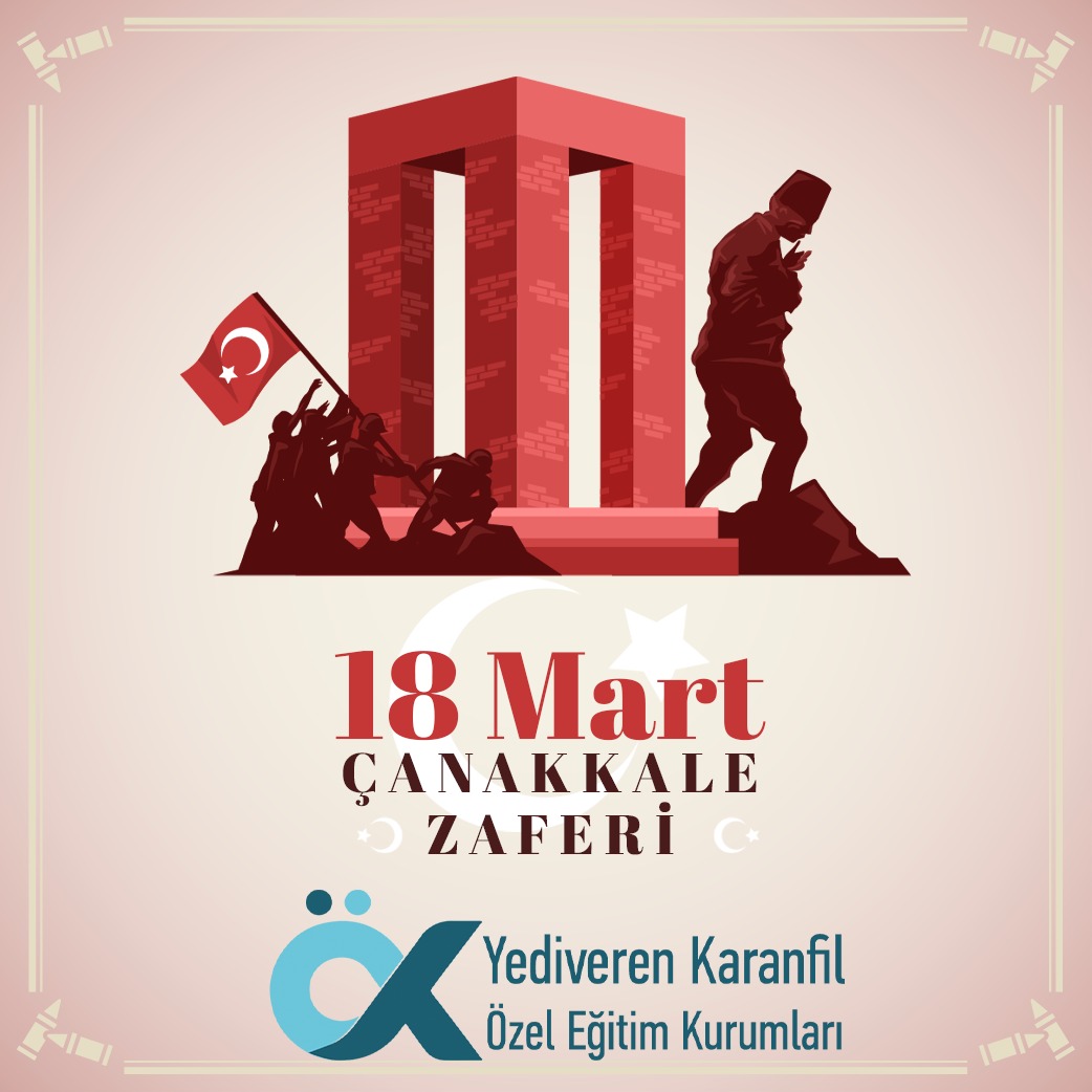 karanfilegitim's tweet photo. 18 Mart Çanakkale Zaferi Kutlu Olsun
#18mart #Çanakkalezaferi https://t.co/B45GjeUahU