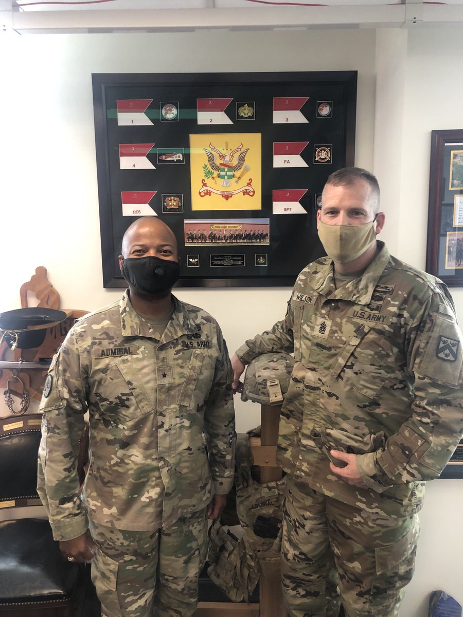Kevin_Admiral60's tweet photo. Great visit with a super warfighter and engaged leader, former Sabre 7 and โฆ@MCTPFTLVNโฉ CSM, CSM Wilson! #WinningMatters #TrainTheForce https://t.co/hRijLnss4C