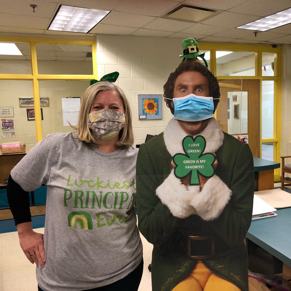 Buddy and I would like to wish you a Happy St. Patrick’s Day!
