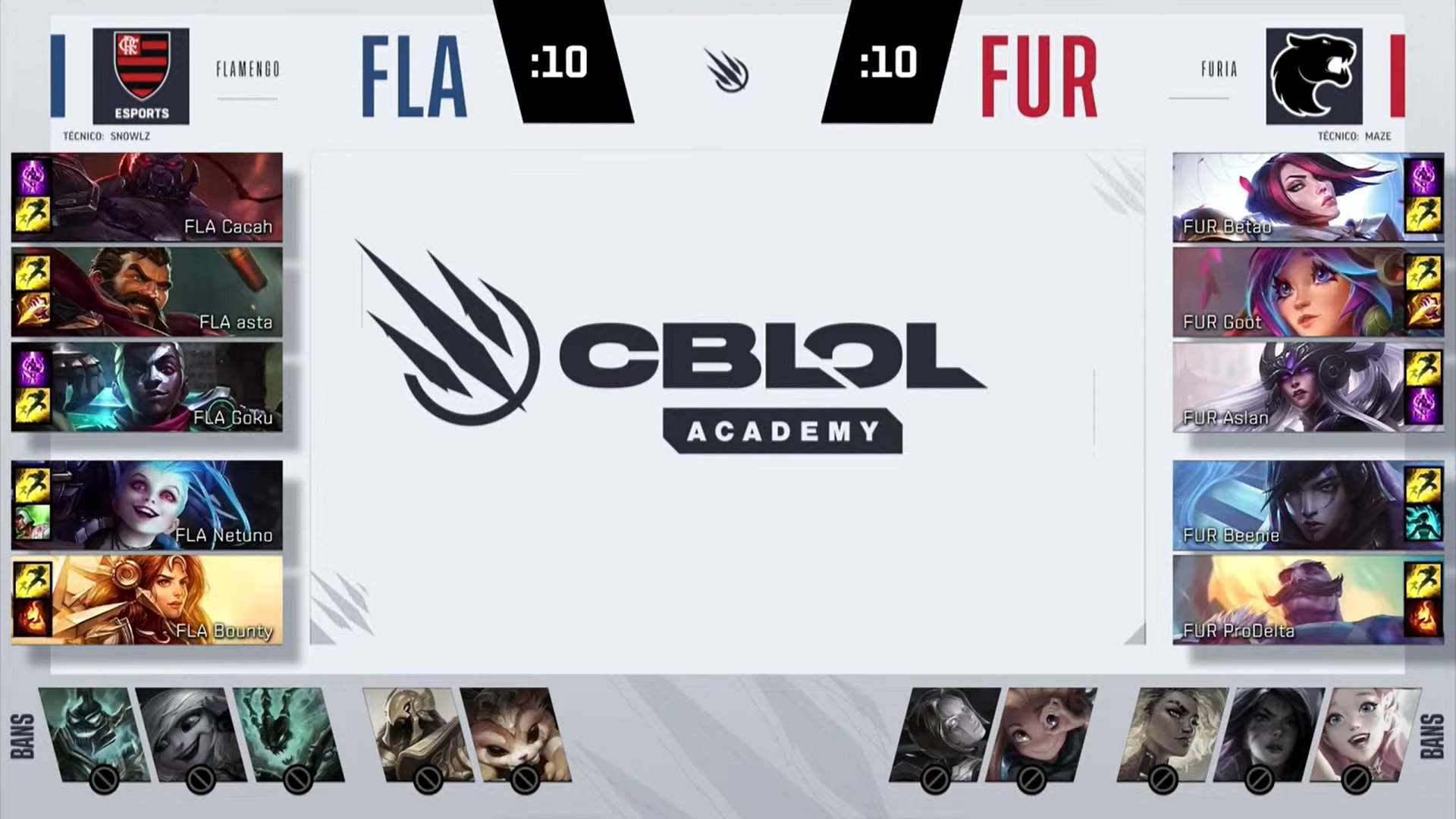 CBLOL Academy – Vorax engata sequência de três vitórias!