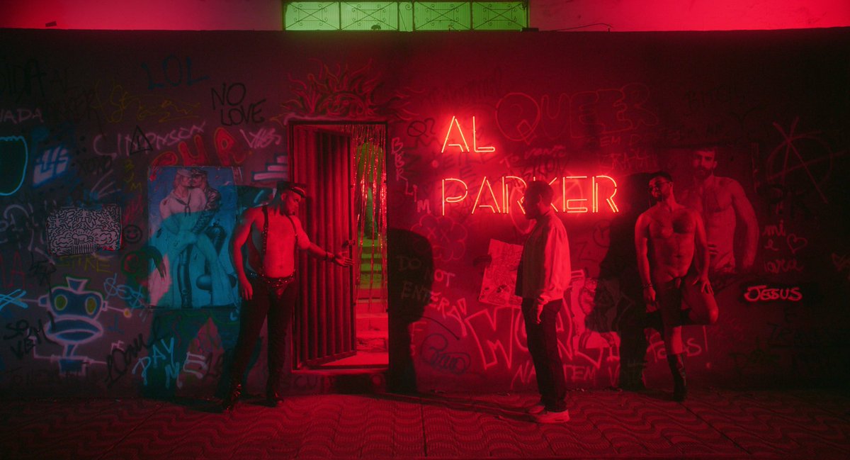 jimmymelb's tweet photo. A deliciously colourful, bold and ultra-queer visual feast, Daniel Nolasco’s DRY WIND is outstanding. Production design, cinematography, performances... what a ride! #drywind #ventoseco #mqff #mqfftogether @leandrofariale1 @panaceiafilmes @estudiogiz @mqff https://t.co/7vKE0Gxp9L