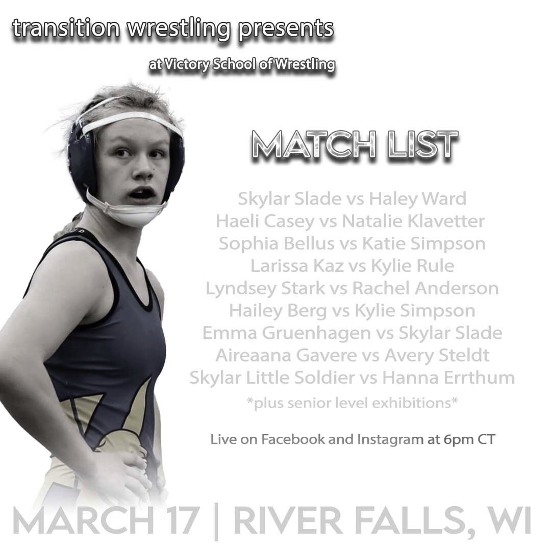 Tonight at 6pm CT. 

Matches will be streamed on Facebook and Instagram.