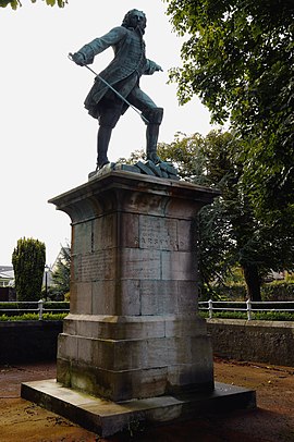 Anyways, the Irish Brigade and the Wild Geese generally served quite well in the 9 Years' War and the Irish began to establish a decent military reputation in France. Sarsfield in particular was lionized, especially after his death in a heroic cavalry charge at Landen.