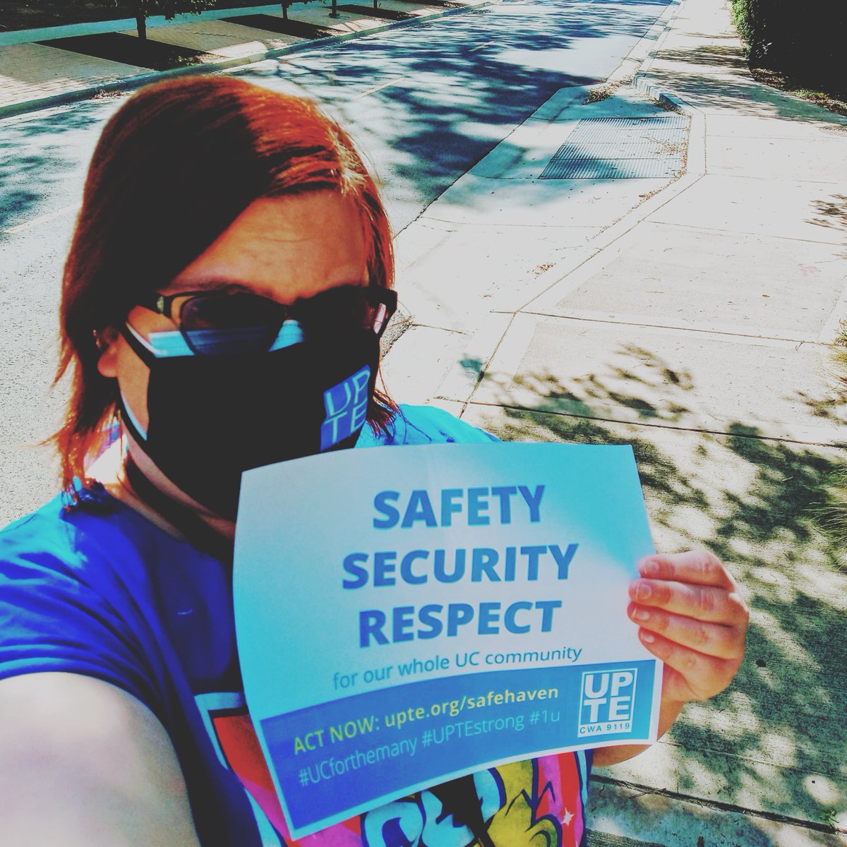 UPTECWA's tweet photo. UPTE members across the state taking part in our Solidarity Break for safety, security, and respect! https://t.co/RCMifqB9vn

#UCfortheMany #UPTEstrong #1u https://t.co/KUyGerKuKv