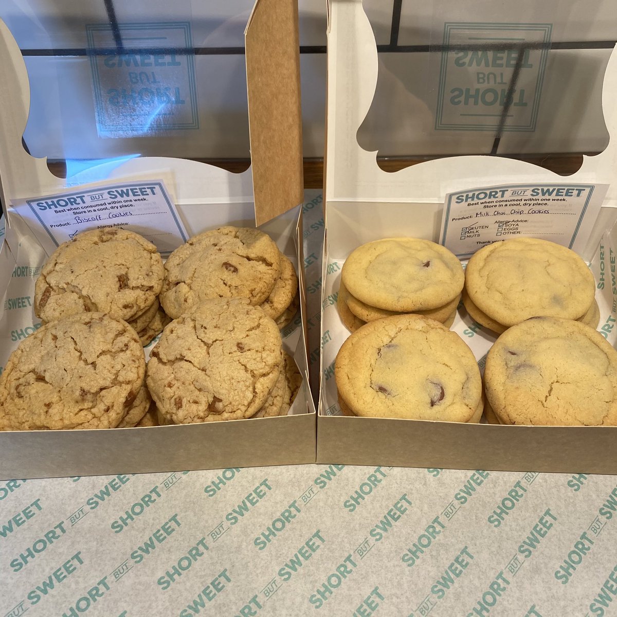 short_butsweet's tweet image. Yesterday’s treats! 🍓 Victoria Sandwich, Biscoff cupcakes, salted caramel cupcakes, Biscoff cookies, milk choc chip cookies and choc &amp;amp; vanilla cupcakes 🧁

#homemade #bakedtoorder