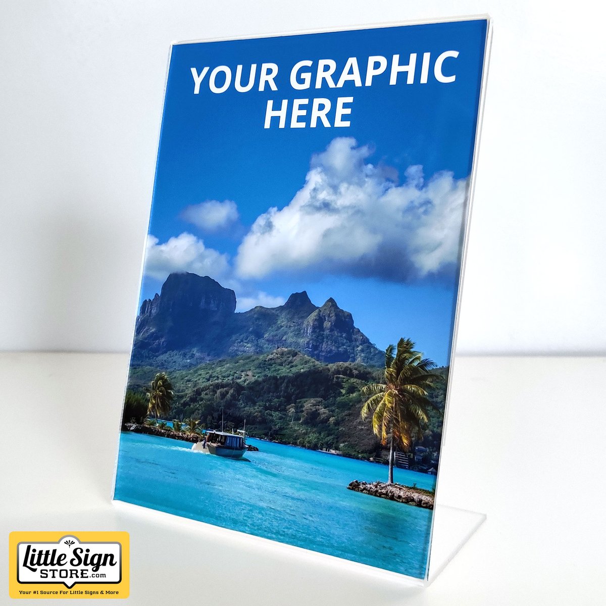 LittleSignStore's tweet photo. Long lasting quality, colorful and vibrant UV-protected prints that really wow your visitors in our 5x7 tabletop signs by Little Sign Store: https://t.co/7RMoCv2U5T  #tabletopsign #tabletopsignholder #smallsign #littlesignstore https://t.co/SYhQWqC3fm