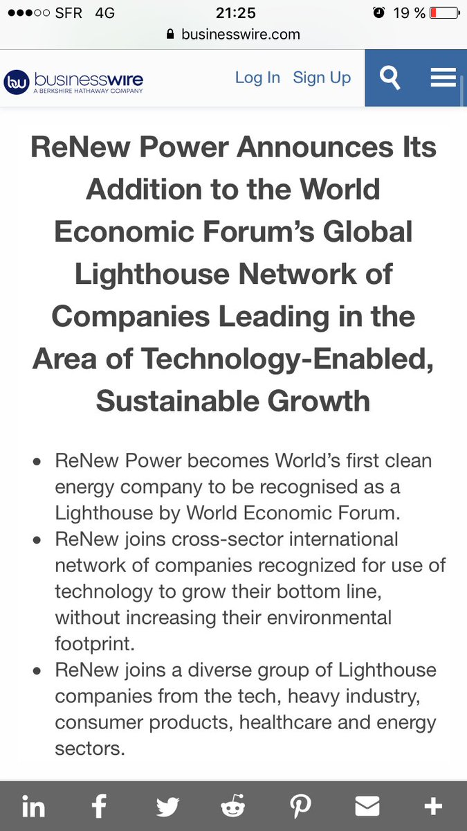 Trad_Connection's tweet image. $RMGB ☀️
@chamath spac 💸

"ReNew Power becomes World’s first clean energy company to be recognised as a Lighthouse by World Economic Forum"

@MrZackMorris @PJ_Matlock @Hugh_Henne @alexcutler247
@kingblehme @ChrisRandone
@JonahLupton 
@stoolpresidente