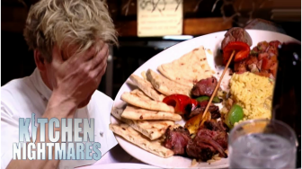 GORDON RAMSAY Starts SHAKING with Crab Cake MEAT Stuck to the Chair! https://t.co/7vTaGLOksQ