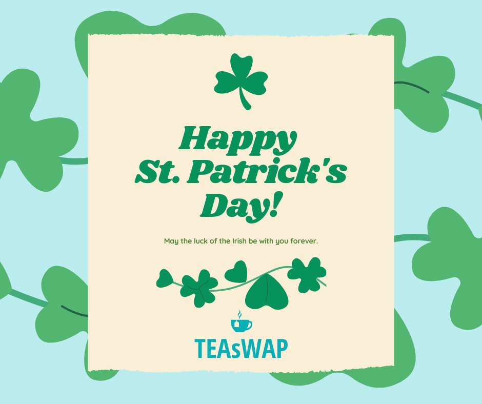 ArtTeaswap's tweet photo. Happy St. Patrick’s Day!
"Wishing you a pot o' gold and all the joy your heart can hold." - Unknown
#StPatricksDay #StPaddyDay #NFTforfuture #NFTforgood #NFTArt #CryptoArt #NFTcommunity #iCashRewards #iCashTokenSwap #TheArtOfTeaSwap #CaoJunNFT #icash #TSA #CJAI https://t.co/4FvRq0Brwu