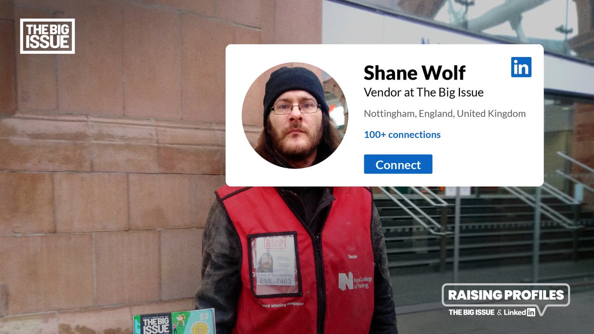 BigIssue's tweet photo. Our vendors are doing incredibly well on LinkedIn, and we couldn't be more proud! Connect with them today, and be sure to buy your digital copy of The Big Issue.

https://t.co/Ab3eUrndTq

#RaisingProfiles https://t.co/QOPCqOBCS1